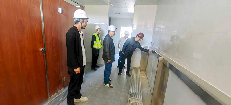 华体会手机网页版登录入口-华体会(中国)
 第六十七高级中学项目部国庆、中秋安全生产检查简报